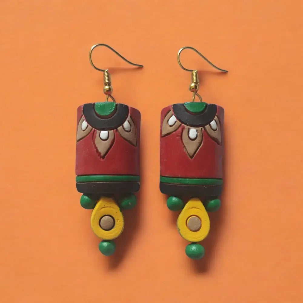 Adair Terracota Earrings - Earrings