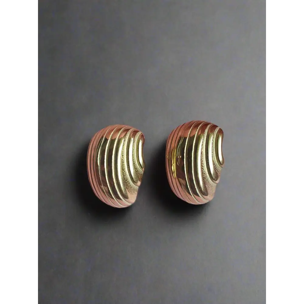 Adair Vintage Golden Earrings - Earrings