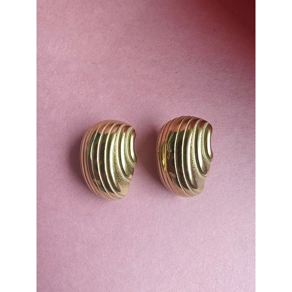 Adair Vintage Golden Earrings - Earrings