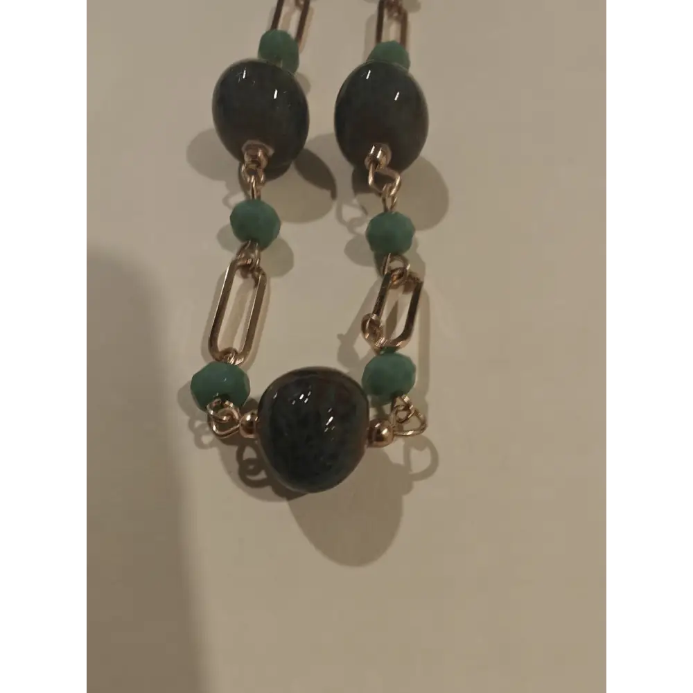 Adairgems Green Long Mala Style Necklace - Necklace