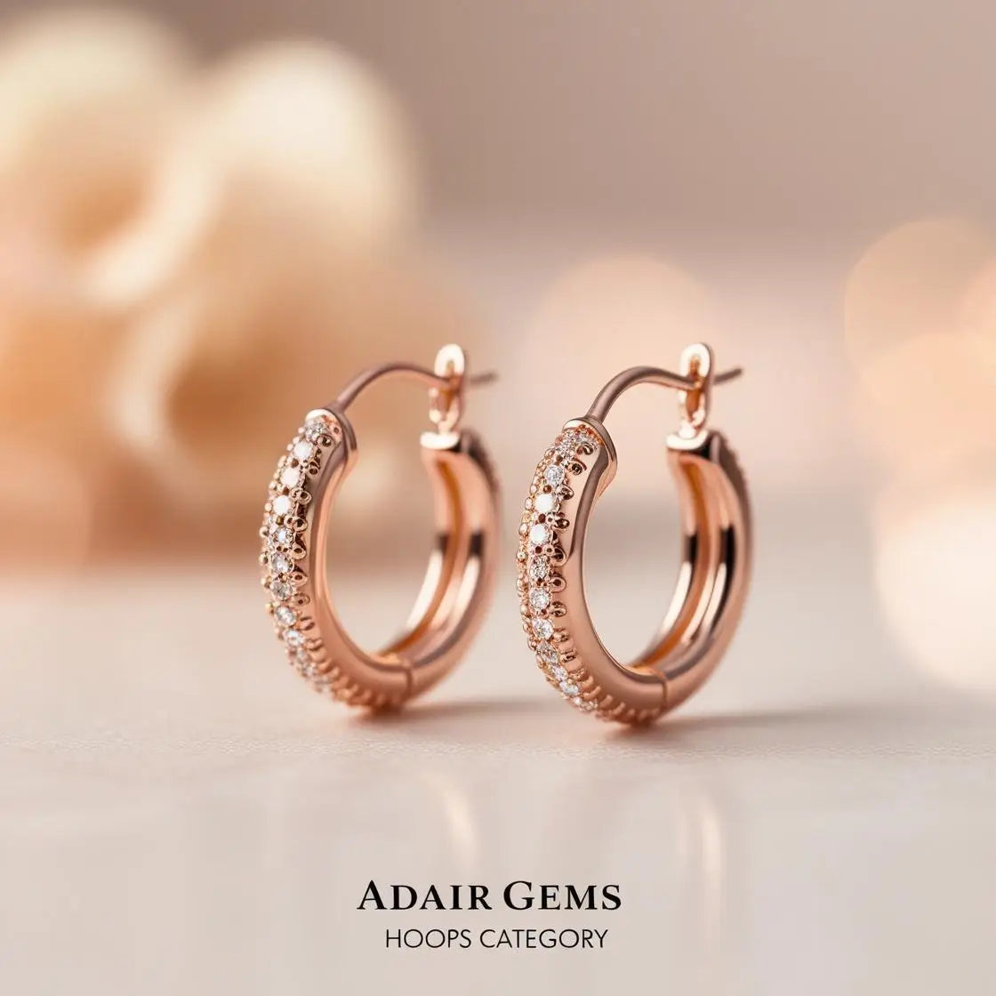 Hoop earrings