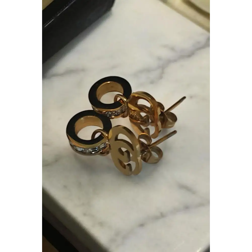 Adair Anti Tarnish Stud - Earrings
