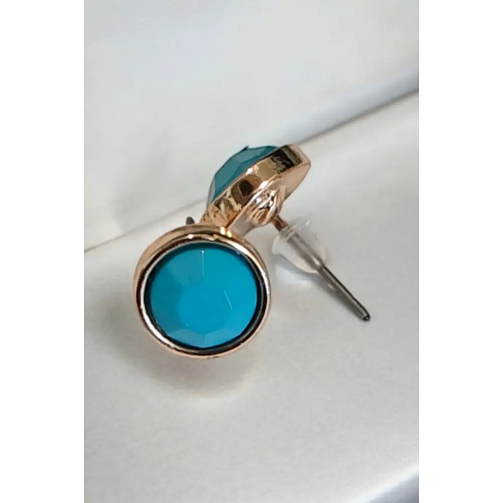 Adair Blue Studs - Earrings