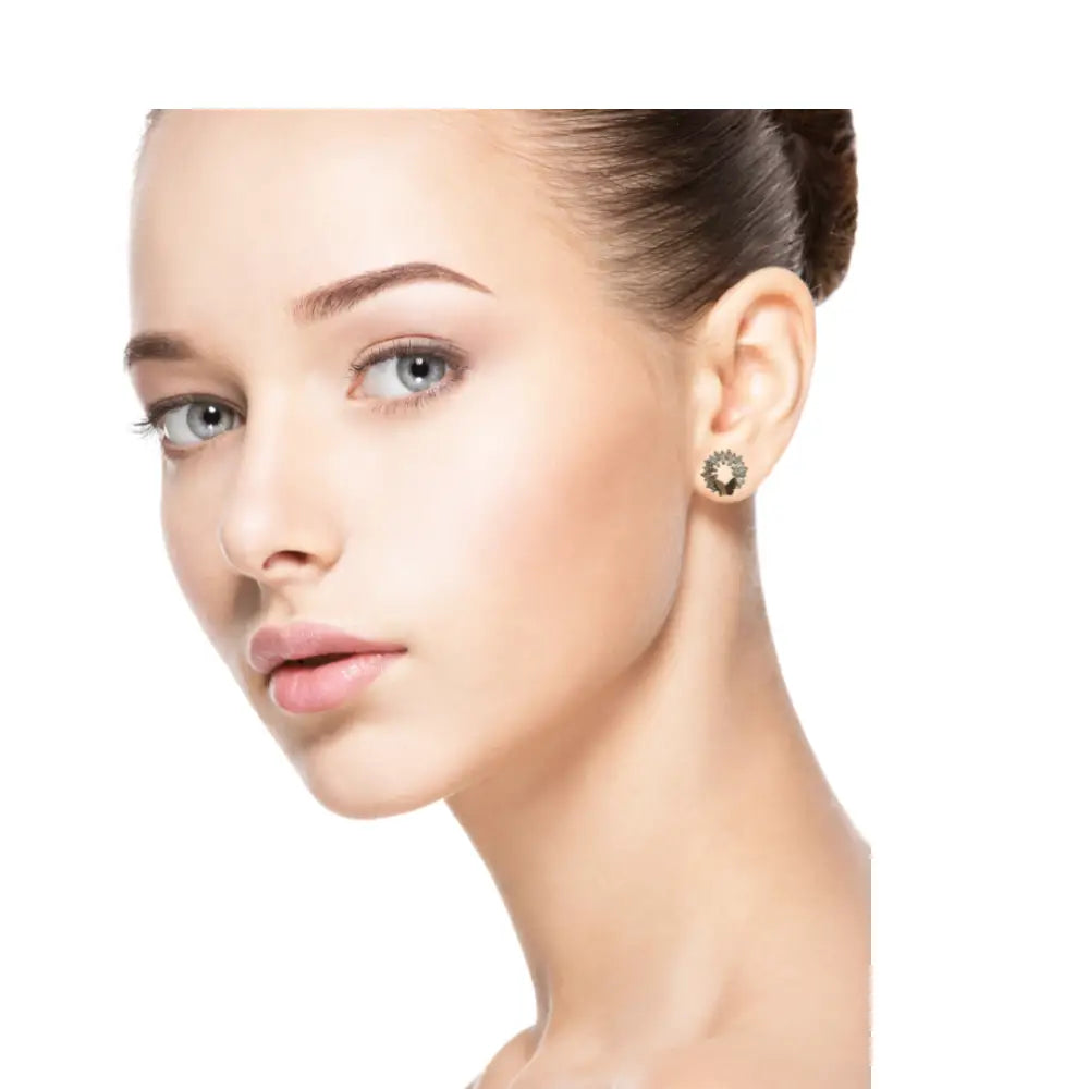Adair Crystal Butterfly Earrings 18k Gold - Earrings