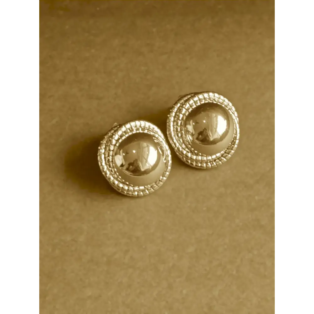 Adair Gold Balls Party Wear Earrings - Earrings