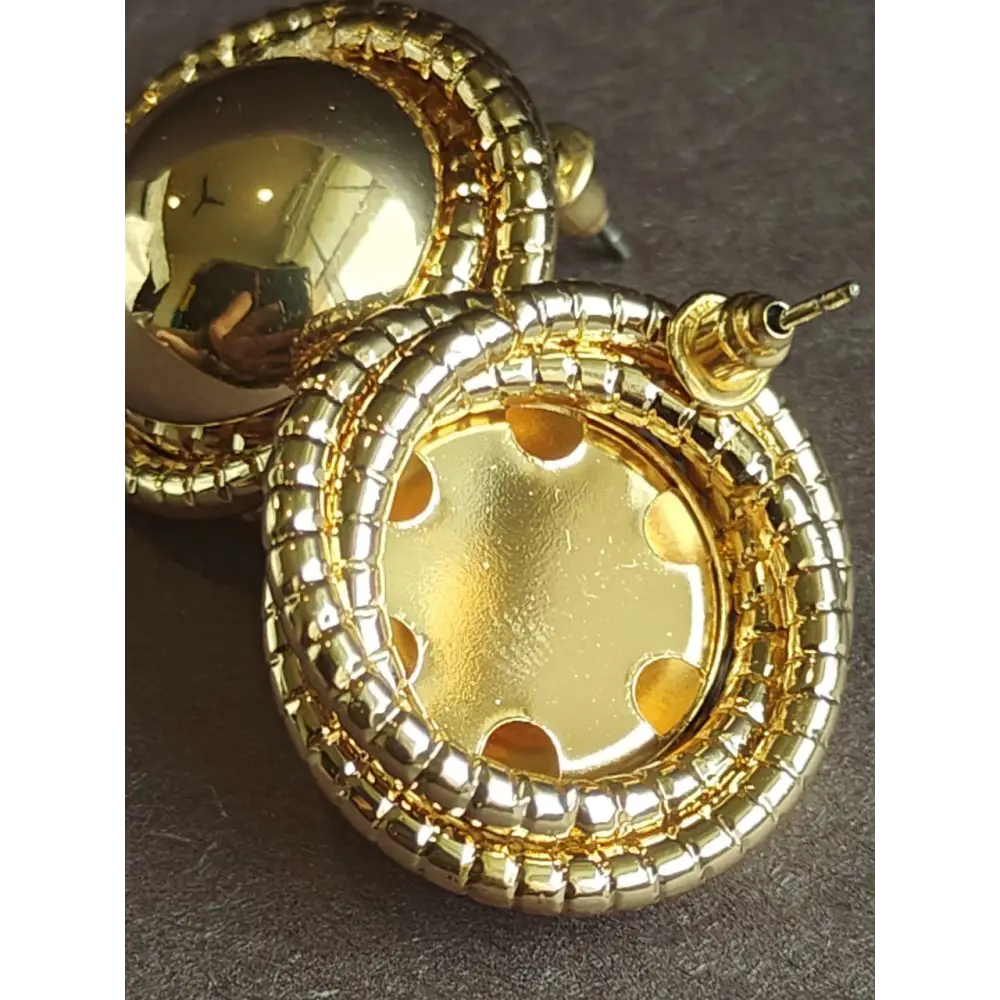 Adair Gold Balls Party Wear Earrings - Earrings