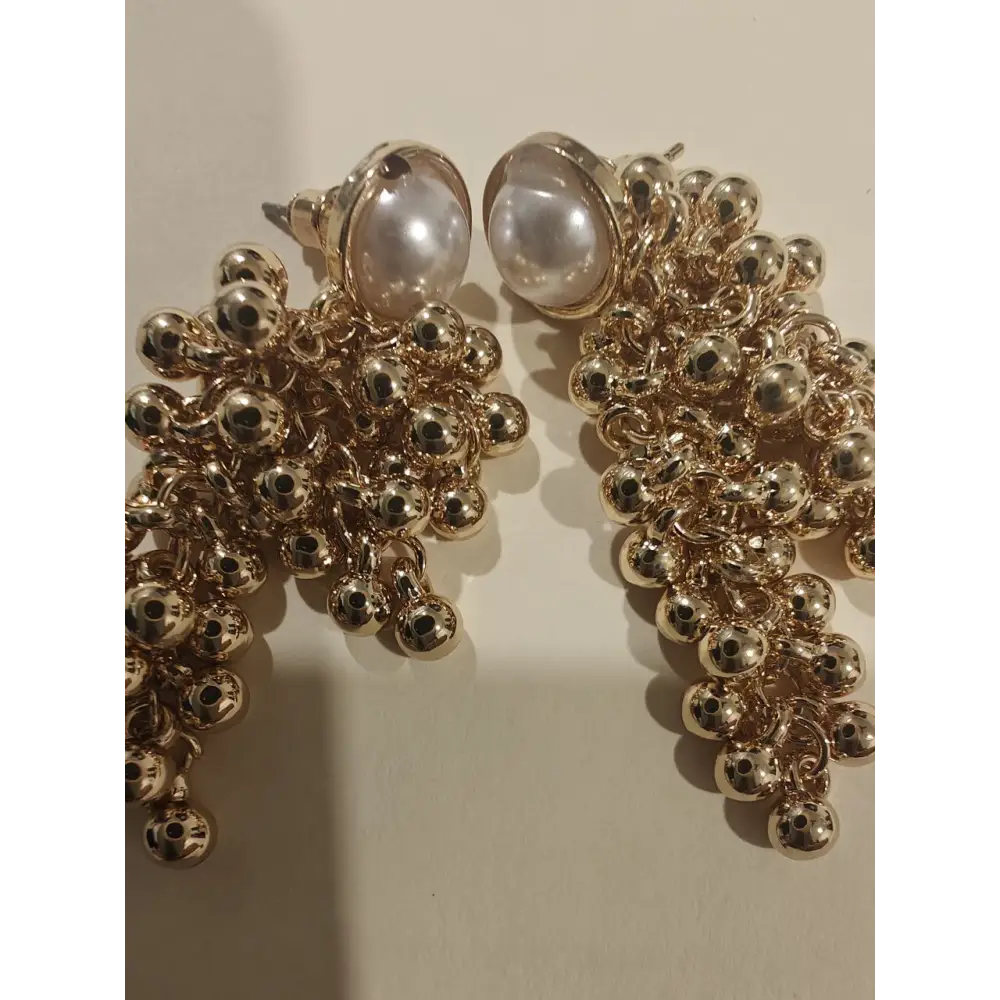 Adair Golden Beads Earrings - Earrings