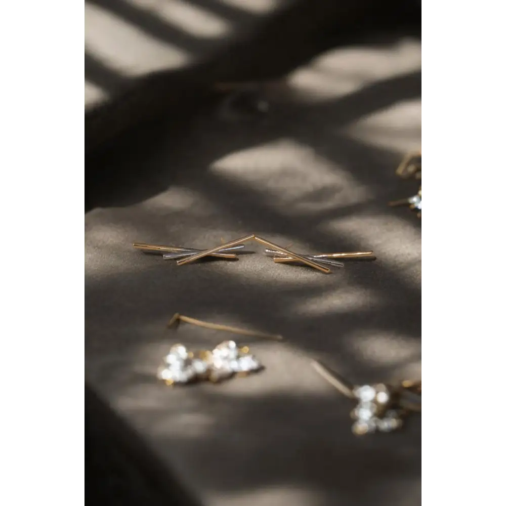 Adair Grid Earring - Earrings