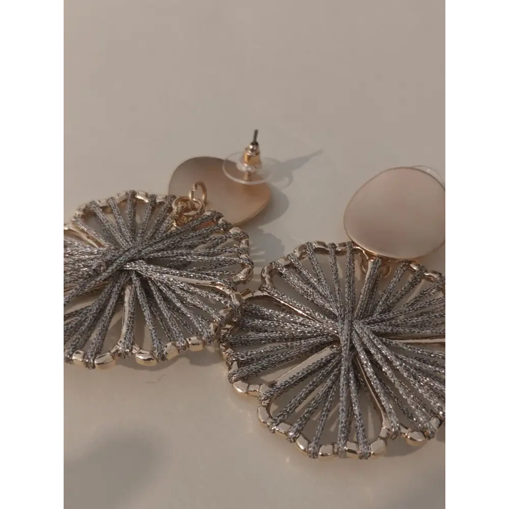 Adair Handmade Knitting Earrings - Earrings