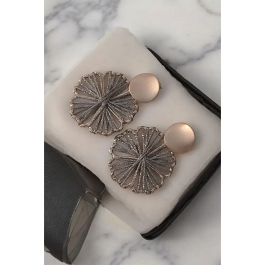 Adair Handmade Knitting Earrings - Earrings