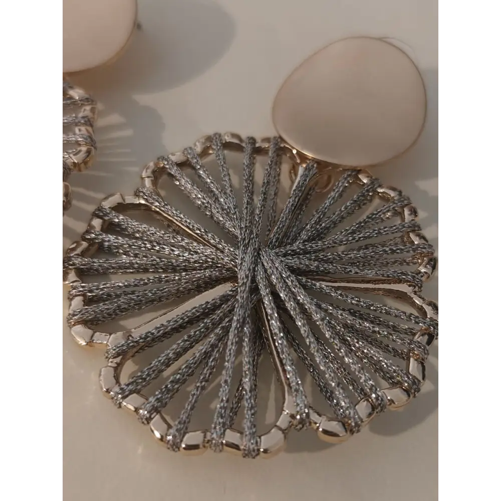 Adair Handmade Knitting Earrings - Earrings