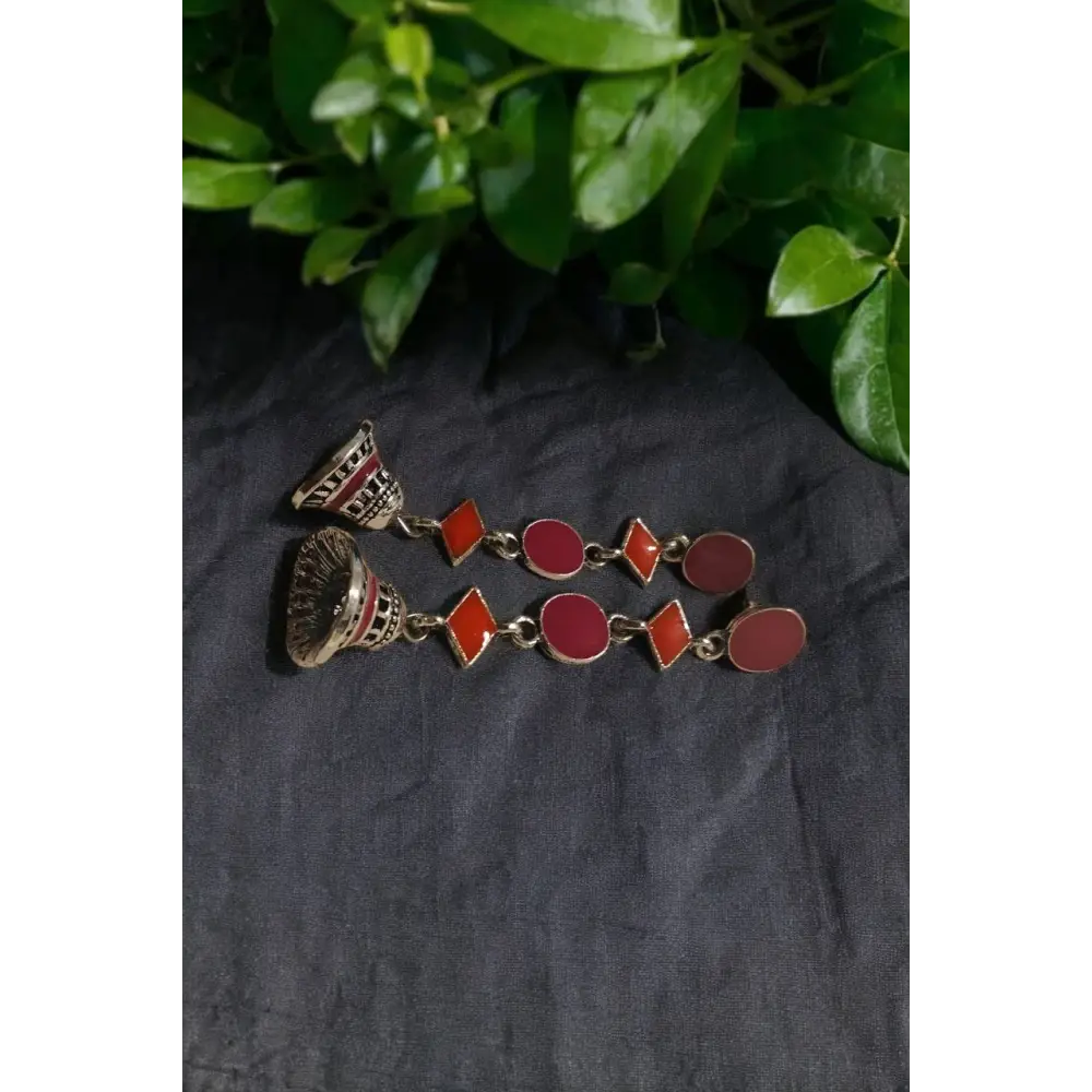 Adair Indian Long Earrings - Earrings