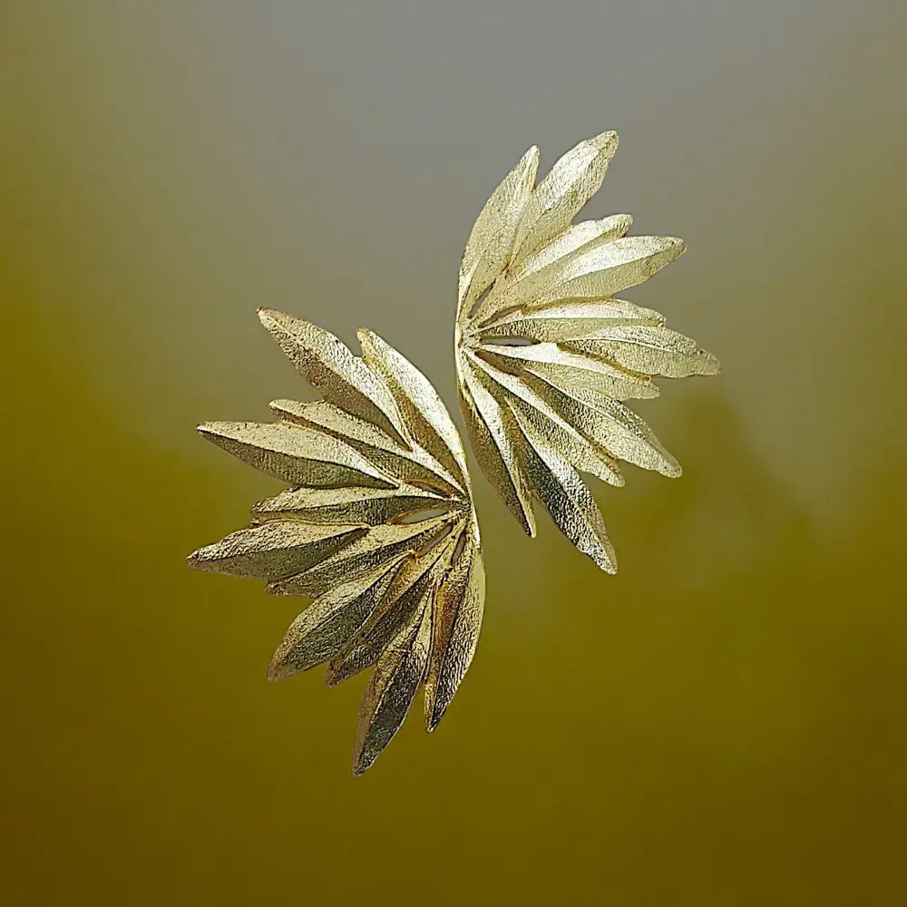 Adair Luxe Leaf Radiance Earrings - Earrings
