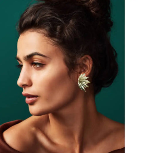 Adair Luxe Leaf Radiance Earrings - Earrings