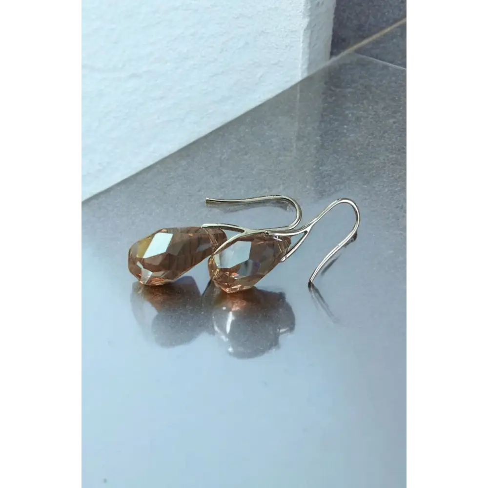 Adair Radiant Crystal Earrings - Elegant Japanese & Korean Fashion - Earrings