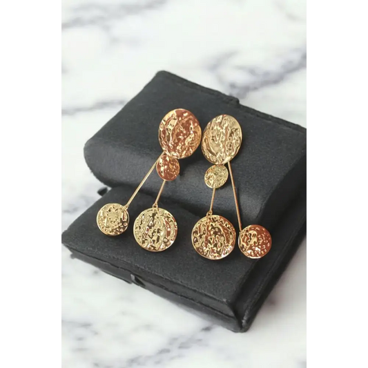 Adair’s Fusion Elegance Earrings Gold Plated - Earrings