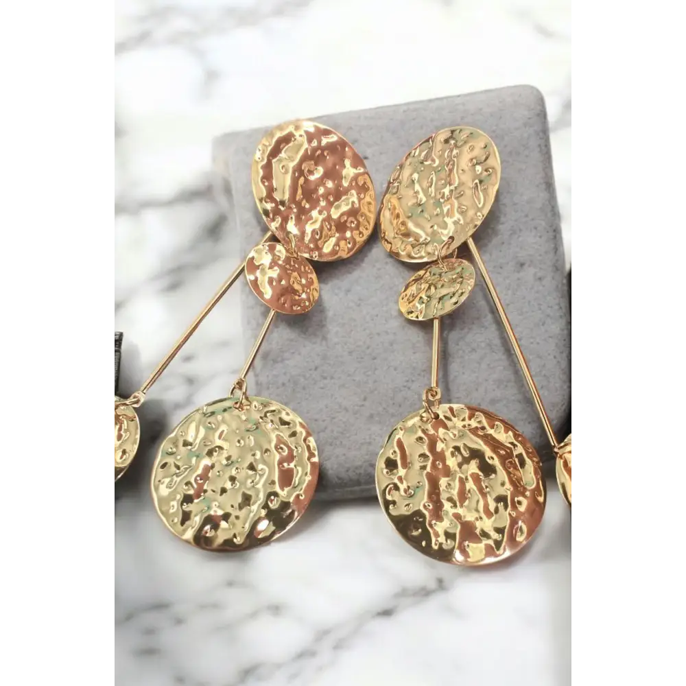 Adair’s Fusion Elegance Earrings Gold Plated - Earrings