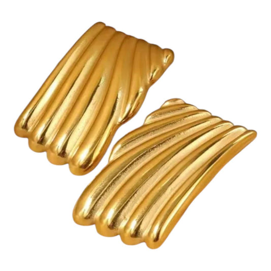 Adair Rippled Gleam Clip-Ons