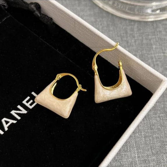 Adair Mini Tote Charm Earrings