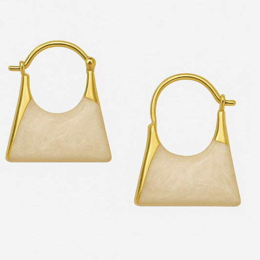 Adair Mini Tote Charm Earrings
