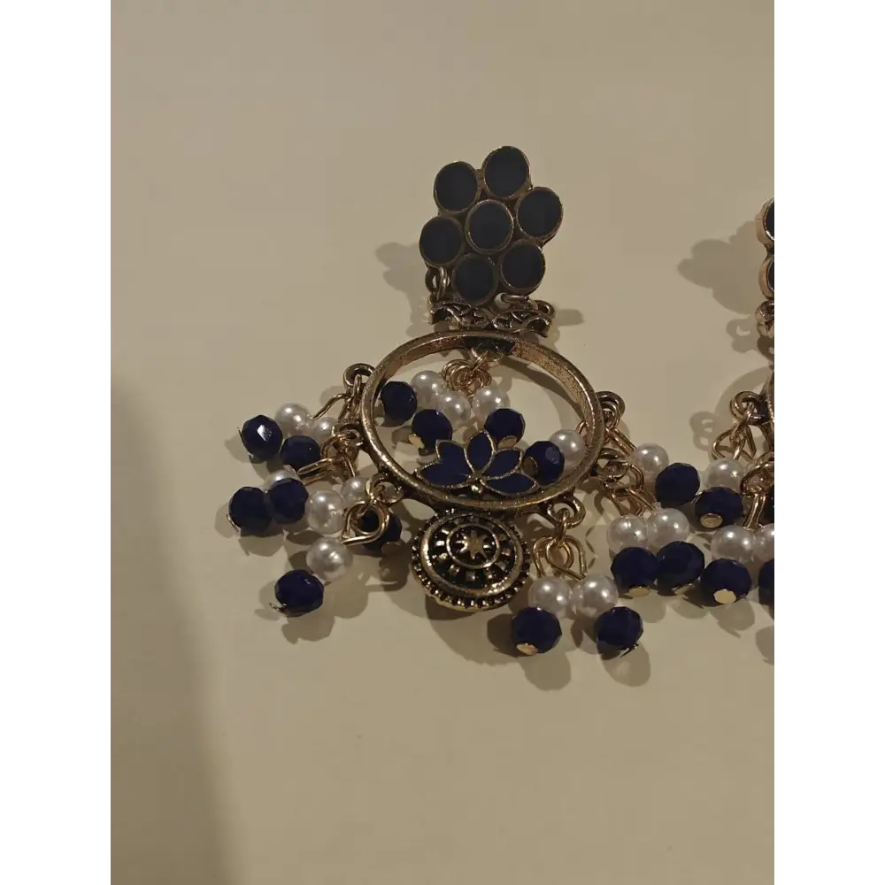 Handcrafted Ethnic Earrings for Women – Traditional Indian Jhumka with Gold Plating